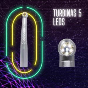 TURBINA 5 LEDS 5 SPRAYS