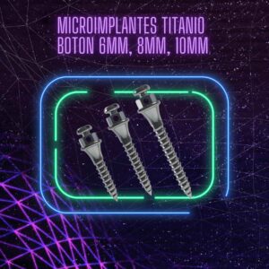 Microimplante MORELLI TITANIO  cabeza boton