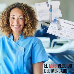 SET DE MICROMOTOR PIEZA DE MANO DE BAJA VELOCIDAD